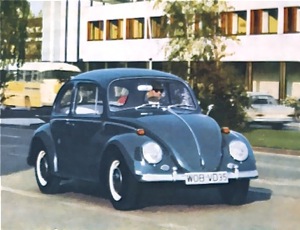 When Volkswagens were unique. This VW 1500, introduced in September of 1966, is one of the most coveted among collectors with its unique blend of big motor and disc brakes combined with the final appearance of the Beetle’s original svelte bumpers and sloping headlamps.