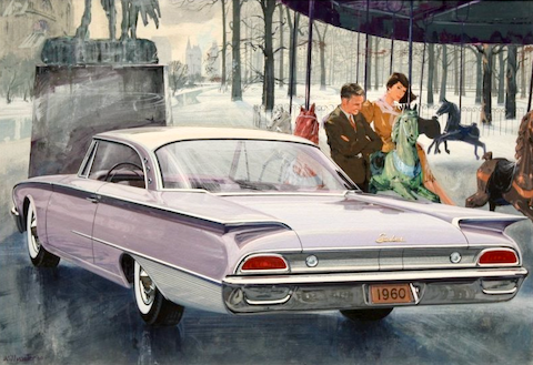 The Atmospheric Automotive Illustration of John Killmaster | Auto